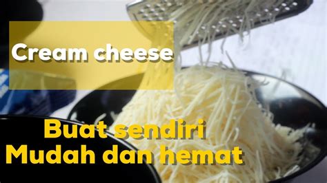 1 sudu tepung gandum dibancuh dengan air suam. cream cheese buat sendiri mudah dan enak - YouTube