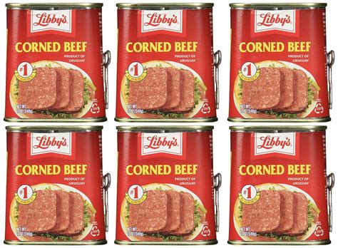 Libbys Corned Beef 12oz Can Pack Of 6 Set Of 2 Grocery