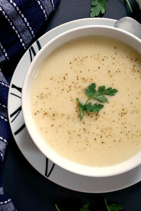 Easy Cream Of Garlic Soup My Gorgeous Recipes