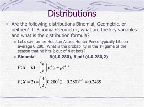 Ppt Binomial Vs Geometric Distributions Powerpoint Presentation