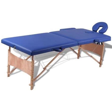 Table De Massage Pliante Lit Cosmétique Pliante Bois Professionnel Lit De Massage Portable 2