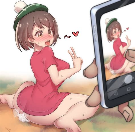 Rule 34 1girls After Sex Ambiguous Gender Ass Beret Blush Bottomless Brown Hair Clothing
