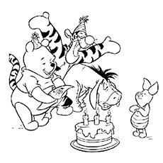 Tigger is playing with squirrels. Top 30 Free Printable Cute Winnie The Pooh Coloring Pages ...