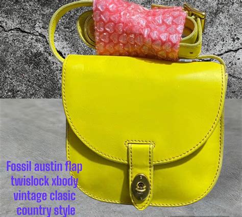 Tas Vintage Fsl Austin Fesyen Wanita Tas And Dompet Di Carousell