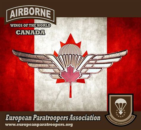 Canadian Military Parachutist Badge Canadian Airborne Wings