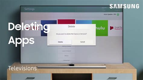 This video will walk you through how to delete apps on a samsung tv. How to delete Apps from Smart Hub on your TV | Samsung US ...