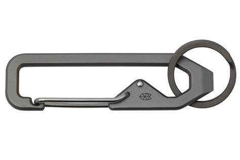 The James Brand Holcombe Titanium Stainless, carabiner | Advantageously