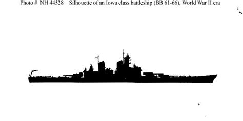 Battleship Silhouette Clip Art