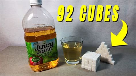 How Much Sugar Is In Juicy Juice Apple Juice 64fl Oz189l Youtube