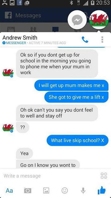 Andrew Smith Facebook Messages Liverpool Echo