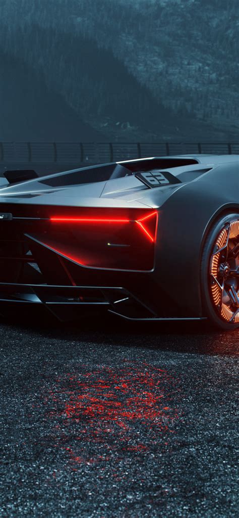 1242x2688 2019 Lamborghini Terzo Millennio Hd Iphone Xs Max Hd 4k