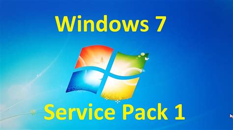 How To Install Windows 7 Ultimate Service Pack 1 Youtube