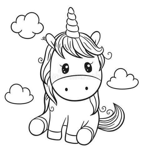 Unicornio Kawaii Unicornio Emoji De Popo Imagen Para Colorear Images