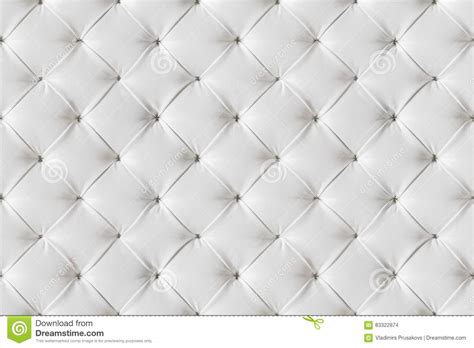 Leather Sofa Texture Seamless Background White Leathers Pattern Stock