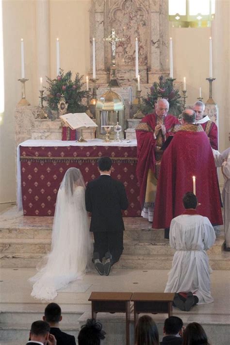 Pontifical Solemn High Nuptial Mass In Latin Catholic Wedding