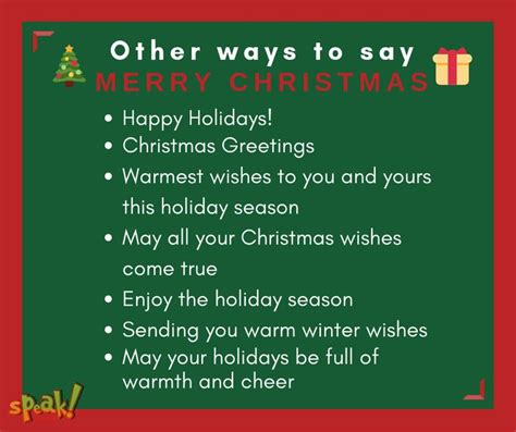 Other Ways To Say Merry Christmas Other Ways To Say Merry Christmas Happy Holidays Merry