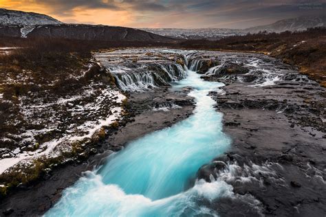 Turquoise This Is Brúarfoss One Of The Very Very Best Hid Flickr