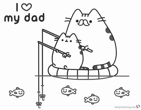 Pusheen Coloring Pages Printable Lovely Pusheen Coloring Pages I Love