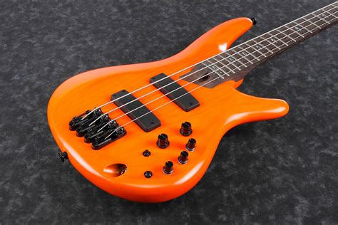 Ibanez Sr4600 Osl Sr Series E Bass 4 String Orange Solar Flare Case