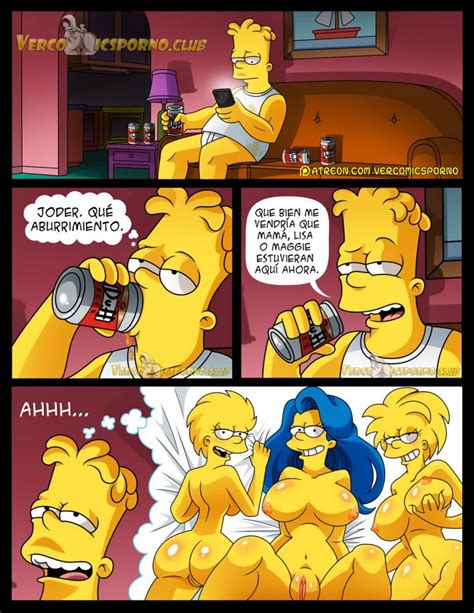 ᐈ Los Simpsons No Hay Sexo Sin EX Bart Simpson follando con Jessica Lovejoy Milftoon Comic