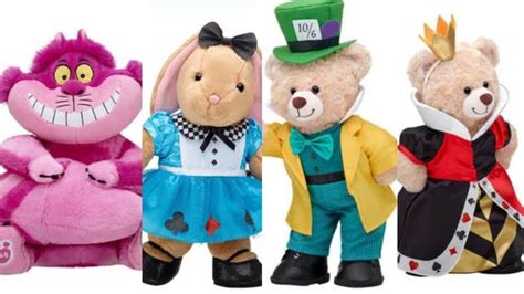 New Alice In Wonderland Build A Bear Collection Is Here Inside The Magic Alice In