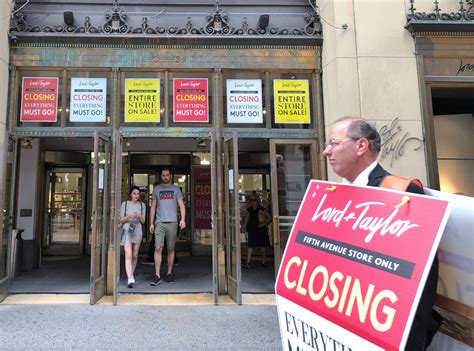 Lord And Taylor Is Closing All Of Their Stores And Are Having A Huge