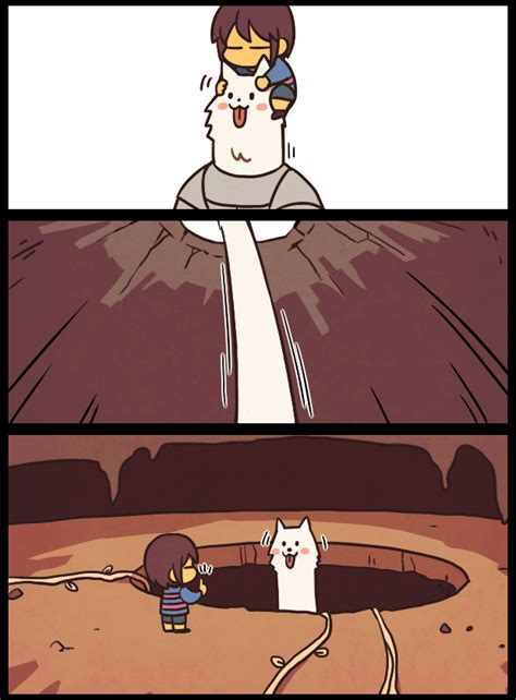 Lesser dog's fur is a light cream color, and its red tongue appears to be perpetually lolling out of its mouth. lesser dog by Ssalbug on DeviantArt | Puns and Feels the ...