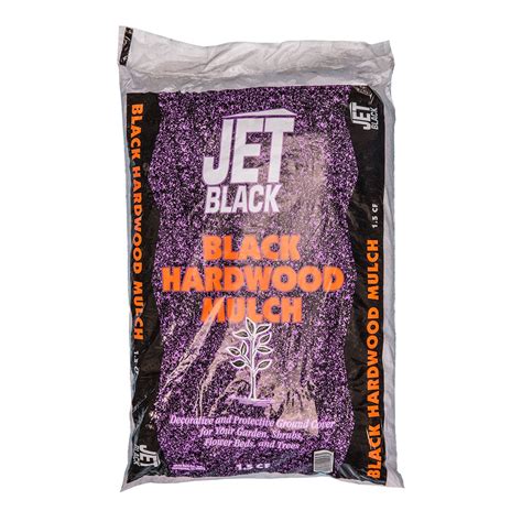Jet Black Bagged Mulch At