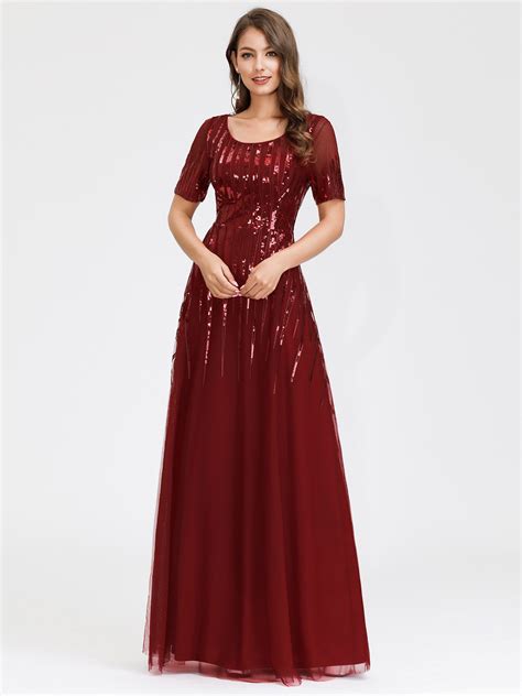 ever pretty us sequin long evening prom dress formal cocktail wedding party gown ebay
