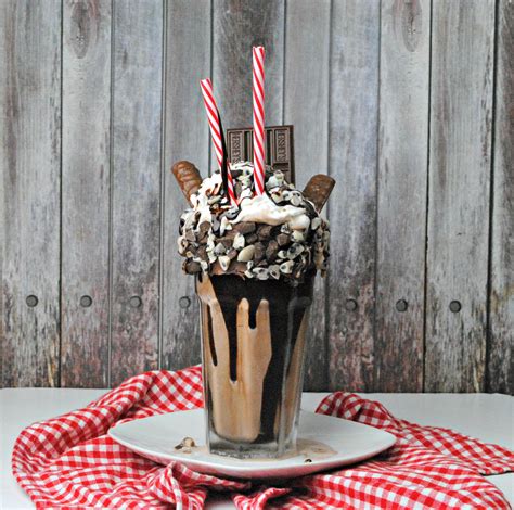 Hersheys Chocolate Bar Milkshake Recipe A Total Splurge Lady And