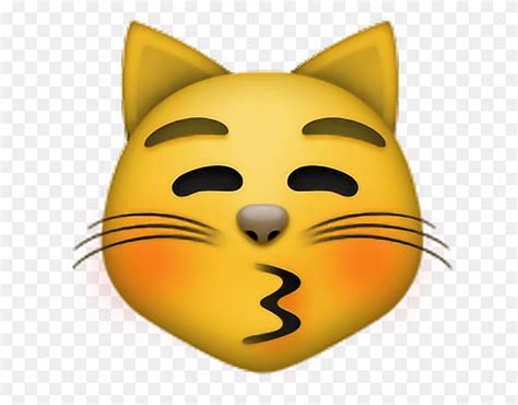 Descargar Png Gato Cat Emoji Emojisticker Sonrojado Clipart Gratis