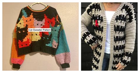 31 Free Crochet Cat Sweater Patterns Keithkintai