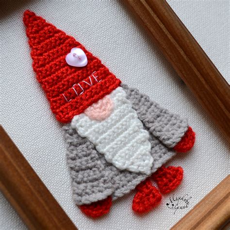 Free Printable Gnome Applique Pattern