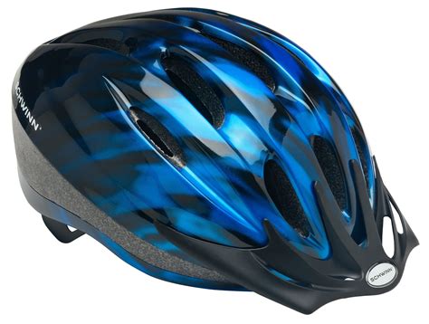 Schwinn Intercept Adult Bicycle Helmet Ages 14 And Up Blue