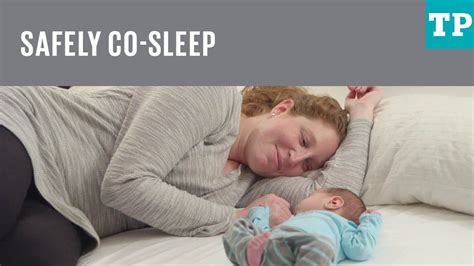 How To Safely Co Sleep With Your Baby Youtube