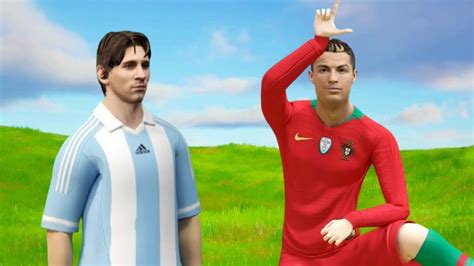 Cristiano Ronaldo Y Messi Llegan A Fortnite Youtube