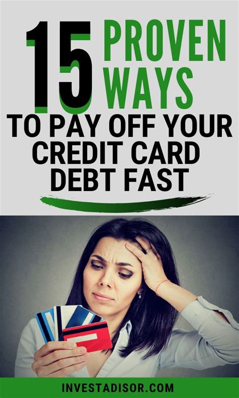 15 Proven Strategies To Pay Off Your Credit Card Debt Fast