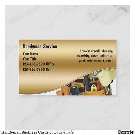 20% off with code summerpartyz. Handyman Business Cards | Zazzle.com | Handyman business, Handyman, Business cards