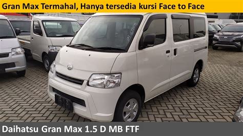 Daihatsu Gran Max 1 5 D AC PS MB S400 Review Indonesia YouTube