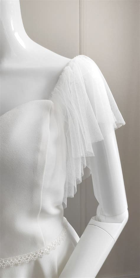 Detachable Wedding Dress Straps Removable Bridal Sleeves Etsy Uk
