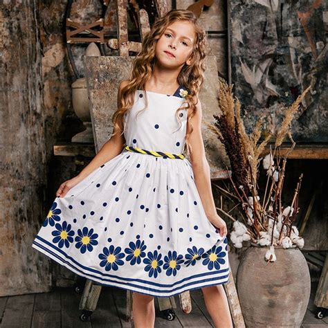Buy 2019 Summer Girls Princess Dress White Casual