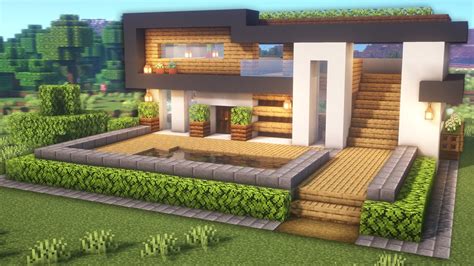 20 Mejores Casas Modernas En Minecraft Youtube