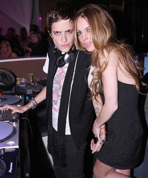Lindsay Lohan Continues To Erase Her Queer Relationship With Samantha Ronson Into