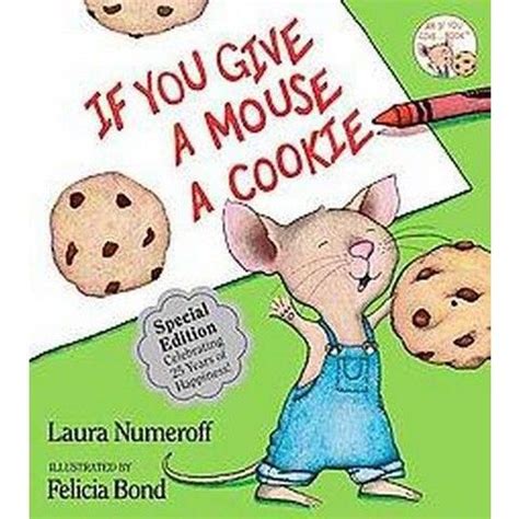 If You Give a Mouse a Cookie (Hardcover) by Laura Numeroff | Animated book, Valentine coloring