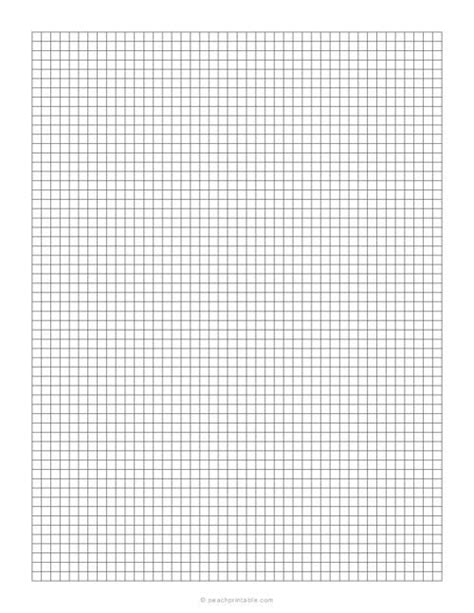 16 Inch Grid Plain Graph Paper Free Printable Graph Papers