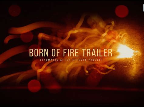 Born Of Fire Trailer By Stevepfx Stepan New Trailers Movie Trailers