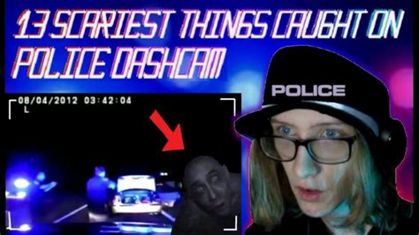 13 Scariest Things Caught On Police Dashcam Reaction Youtube