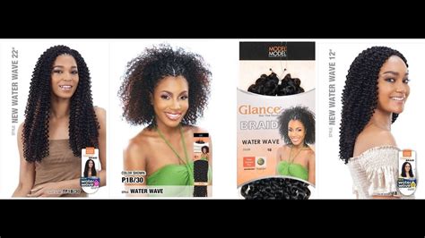 Model Model Glance New Water Wave Crochet Braids Vs Original What S New Got To Do With It