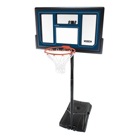 Lifetime Adjustable Portable Basketball Hoop 50 Inch Polycarbonate