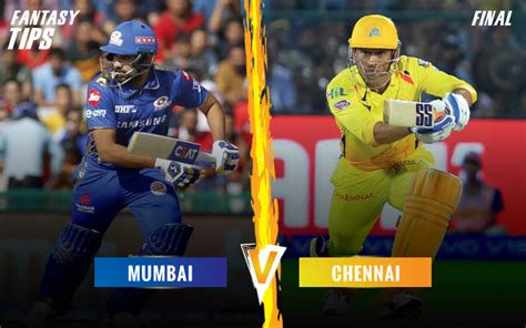Mumbai indians win ipl 2019, beat csk by 1 run in the finals! IPL 2019, Final - MI vs CSK: Dream11 Fantasy Cricket Tips ...